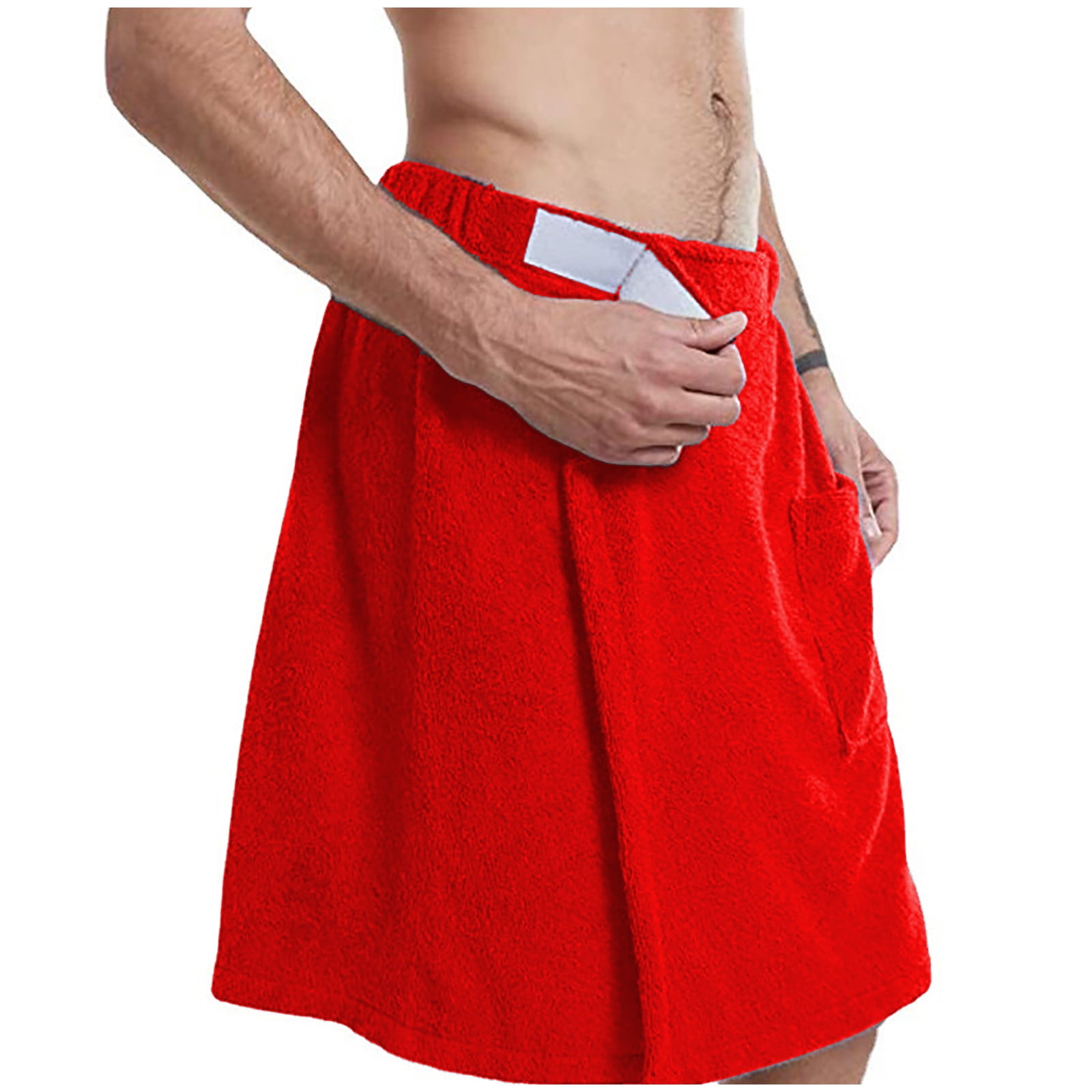 how to tie a towel around your body