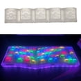 thumbnail image 3 of CherryProfile Blank Keycaps ABS Frosted Transparent Translucent R4 Keycap for Mechanical Keyboard Switches 5/10PCS, 3 of 11