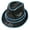 Blue light, variant on Light up Sequin Fedora LED Hat Neon Rave Costumes Glow in Dark Party
