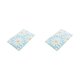 thumbnail image 1 of Matsuzay Alfombrilla de baño con flores, textura , fácil limpieza, TPR, alfombras de baño inferiores, alfombra, suelo, deslizable, seguro, Cielo azul 40*60cm 2Conjunto, 1 of 6