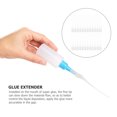 thumbnail image 2 of CIMAXIC Applicateurs d'Extension de Colle avec Embouts de Précision pour Injection en Plastique Transparent Durable 500 Pcs, 2.95"X0.2"X0.04 Pouces, 2 of 5