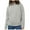Gray, variant on GigrtiJin Womens Winter New Sweater Long Sleeve Round Neck Solid Color Pullover Tops Fashion Warm Comfy Sweater Tops