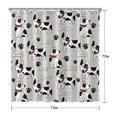 thumbnail image 5 of Bulldog Dog Shower Curtain 72"x72" ,Bathroom Decorative Shower Curtains Set with 12 Hooks,Modern Waterproof Washable Shower Curtain, 5 of 6