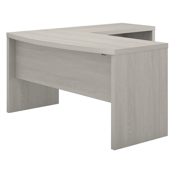 Office By Kathy Ireland Echo L Shaped Bow Front Desk Gray Sand Ech025gs Com Office By Kathy Ireland Echo L Shaped, Corner Office Desk Ireland