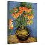 Vincent Van Gogh "Fritillaries" Wrapped Canvas Art