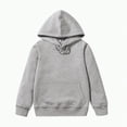 thumbnail image 2 of KPOPLK Boys and Toddler Long Sleeve Zip Up Hoodie Sweatshirt(Grey#5,5-6 Years), 2 of 4