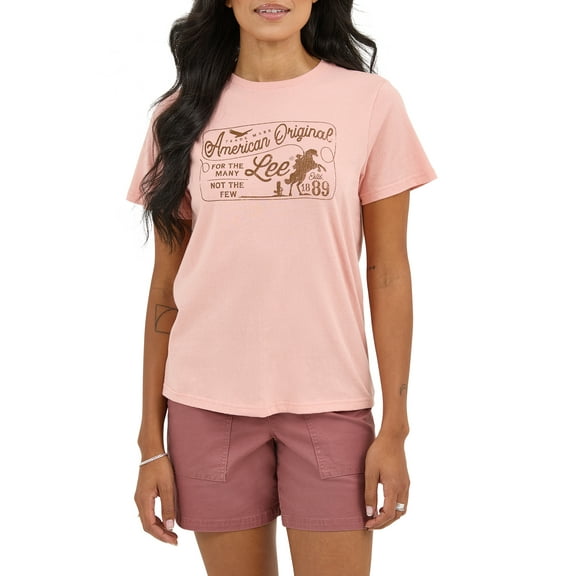 Lee® Women's Regular Fit Short Sleeve Graphic Tee, Sizes XS-3XL