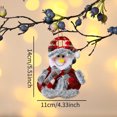 thumbnail image 3 of Adornos navideños de Feliz Año Nuevo 2024, regalo de Navidad 2023, muñeco de nieve de Papá Noel, colgante para árbol, adornos colgantes para decoración del hogar de Navidad, 3 of 5