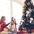 thumbnail image 2 of Calcetín de Navidad personalizado Gnomo muñeco de peluche sin rostro bolsa de regalo para fiesta temática de árbol de Navidad, 2 of 8