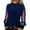 Blue, variant on Women's Sequin Top, Sheer Mesh Long Sleeve Sparkling Blouse, Sexy Bodycon Party Shirt for New Year's Eve, Festive Going Out Tops for Women, Evening Wear Blouse Black