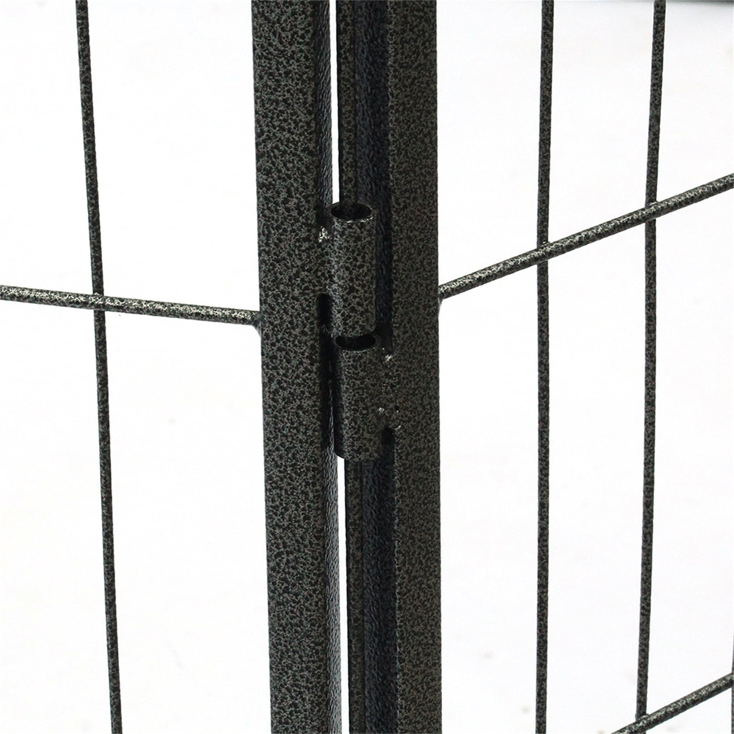 Pefilos 31" Dog Playpen for Outdoor, 8 Panels Puppy Pen Dog Fence Exercise Pen with Doors, Black M Pefilos 31" Dog Playpen for Outdoor, 8 Panels Puppy Pen Dog Fence Exercise Pen with Doors, Black M