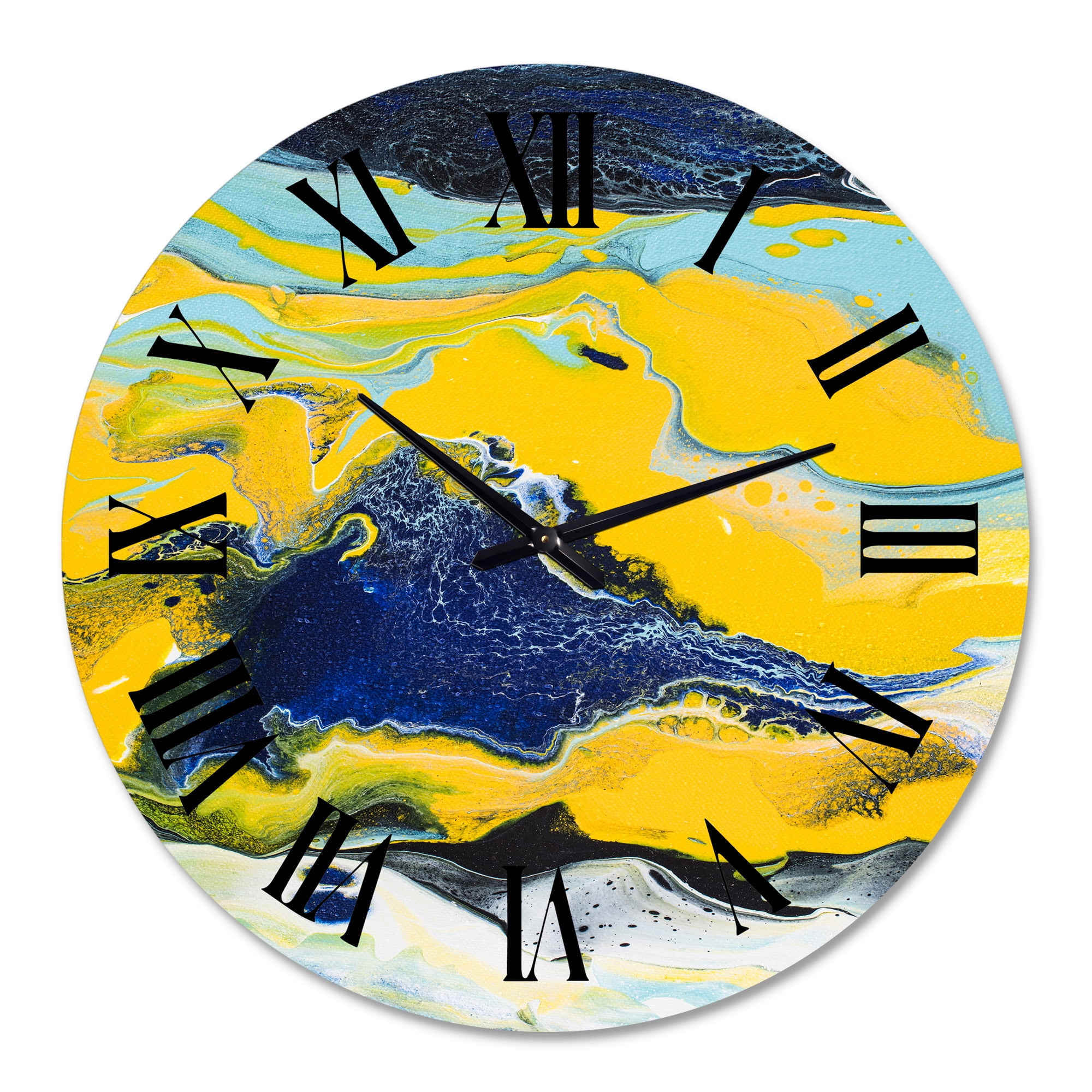 Designart 1 in Modern,Contemporary Wall Clock