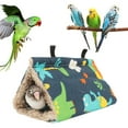 thumbnail image 4 of Hammock , Warm Triangular Bird  Hammock Acrylic Board Cotton Linen And Teddy Plush  For Living Room For Balcony, 4 of 8