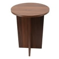 thumbnail image 3 of Petite Table Ronde, Petite Table d'Appoint Ronde en Bois Massif Petite Table Ronde Petite Table Ronde en Bois Créée avec Maîtrise, 3 of 12