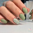 thumbnail image 3 of LILYCUTE 7ML Esmalte De Gel De Uñas Efecto Mate Color Verde Soak Off UV Arte Gris Azul Nude Básico, 3 of 4