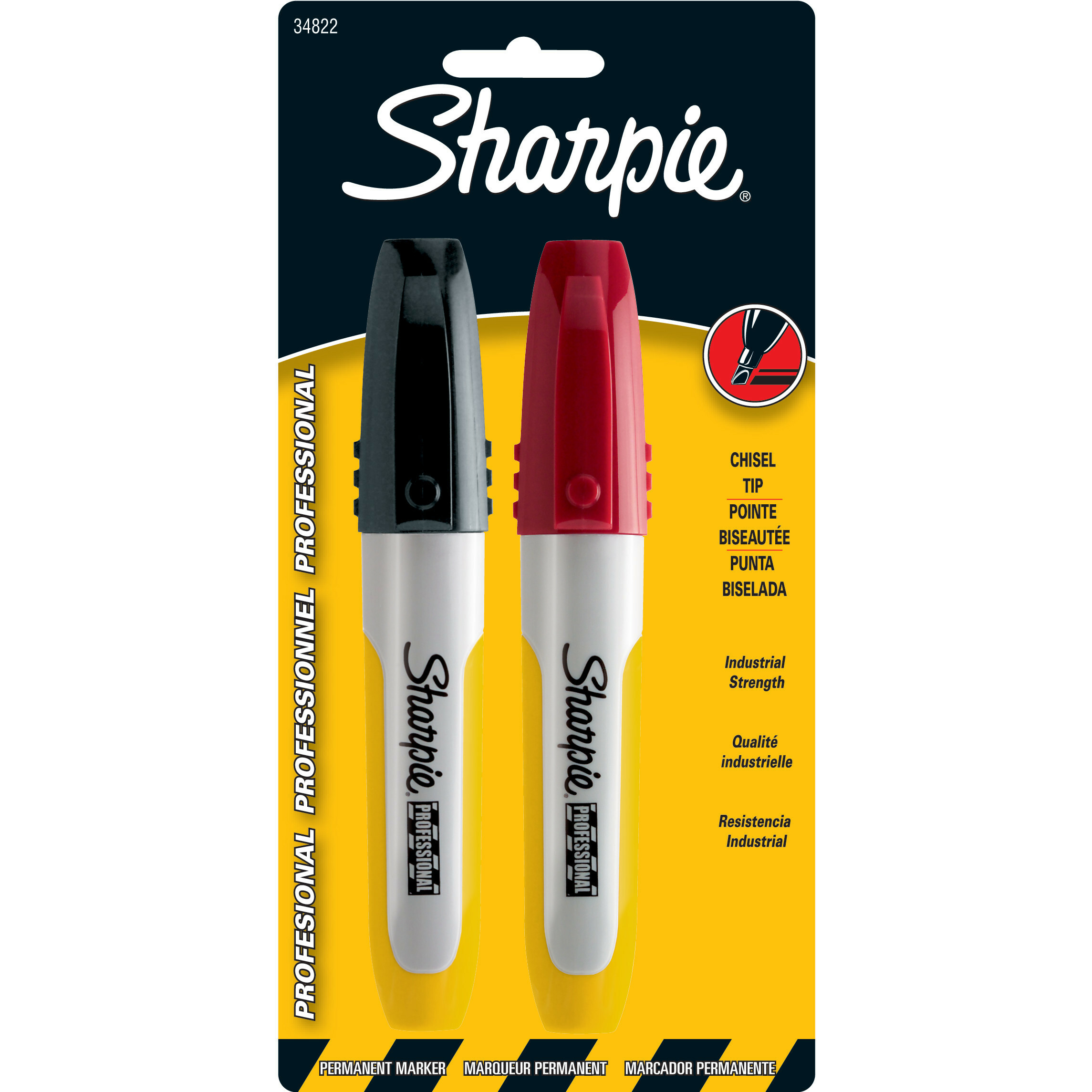 Sharpie Professional Chisel Tip Permanent Marker