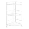 thumbnail image 2 of Convenience Concepts Designs2Go Support d'Angle pour Plantes, Fini Cadre en Métal Blanc, 2 of 3