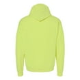 thumbnail image 7 of Hanes EcoSmart Unisex Hooded Sweatshirt, Hi Vis Pullover Safety Green Fleece, 2 Pack, XL, 7 of 7