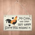thumbnail image 4 of Chicken Coop Wooden Tag Hang Tag Home Decor Hanging Tag (1), 4 of 7