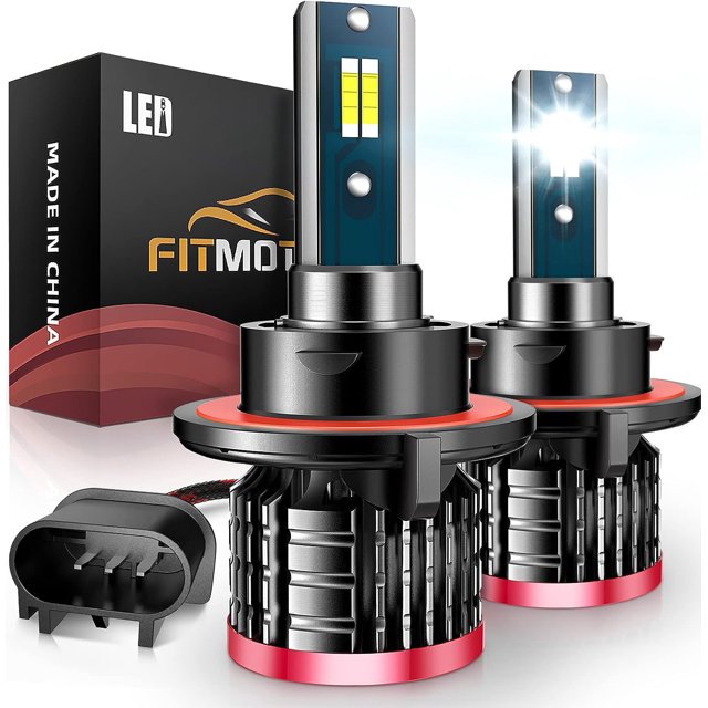 Bombillas antiniebla FITMOTORS H13/9008, 80 W, 16000 lúmenes, 6500 K
