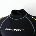 thumbnail image 3 of Traje de neopreno Sunnimix Traje de buceo de cuerpo completo manga larga Negro para hombres y adolescentes, 3 of 8