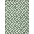 thumbnail image 2 of Addison Rugs Chantille Indoor/Outdoor Transitional Squares Green Washable Rectangle Rug, 2'6" x 3'10", 2 of 6