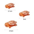 thumbnail image 6 of sunsanly 10/30Pcs Colorful Mini Turtle Figurine Glow-in-the-dark Tiny Tortoise Ornament Miniature Animal Statue Desktop Decoration Ornament Party Favors, 6 of 8