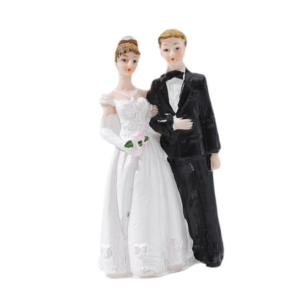 Adorno para pastel bodas, decoraciones para pasteles, recuerdos fiesta, elegante figura decorativa resina, divertida, para parejas, para B