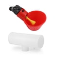 thumbnail image 3 of 4PCS Water Drinking Cups Chicken Waterer Automatic Poultry Drinkers, 3 of 11