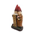 thumbnail image 4 of Robert & Sofia Standing Gnome Couple with Welcome Sign, 4 of 6
