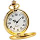 thumbnail image 3 of Reloj de bolsillo vintage de cuarzo con cadena corta para hombre y mujer - Día del Padre, 3 of 5