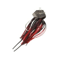Z-Man Chatterbait Bladed Jig Black/Red 3/8 oz