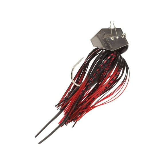 Z-Man Chatterbait Bladed Jig Black/Red 3/8 oz