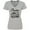 AC-Heather Grey, variant on Inktastic Cruise Squad with Vector Cruise Ship and Palm Trees Women's V-Neck T-Shirt