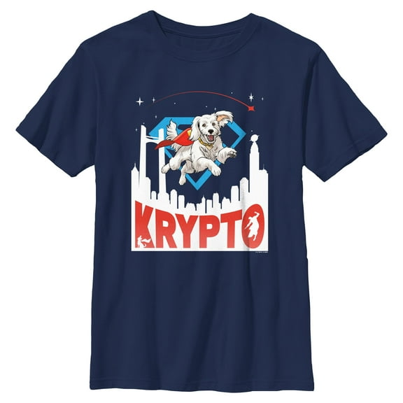 Boys Superman Krypto in the City T Shirt