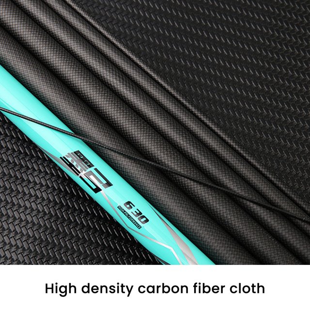 pitrice Carbon Fishing Table Rods with Light and Rigid Rod Body for Reservoir Fishing Use