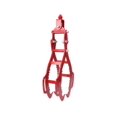 thumbnail image 2 of 28 Inch/32 Inch Log Lifting Tongs With 4 Claw Hook, Claw Hook Log Lifting, Handling, Dragging Carrying Tool, Red, 2 of 5