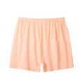 thumbnail image 4 of Annhoo Womens Boyshorts Panties Casual High Waisted Panties Ladies Plus Size Baggy Solid Color Underpants Shorts, 4 of 5