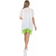 thumbnail image 2 of HAPPY BAY Women's Chiffon Summer Beach Open Front Maternity Beachwear Duster Kimono Cardigan for Women XL-XXL Forest_AB791, 2 of 5