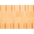 thumbnail image 1 of Ahgly Company Indoor Rectangle Abstract Orange Contemporary Area Rugs, 3' x 5', 1 of 1