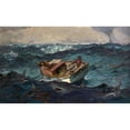 thumbnail image 2 of Winslow Homer 24x16 Black Ornate Framed Double Matted Museum Art Print Titled: The Gulf Stream (1899), 2 of 5