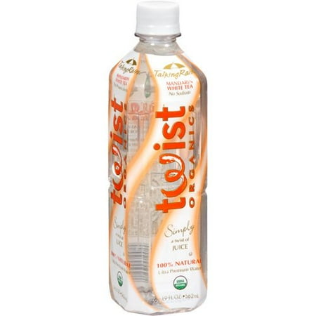 Talking Rain: Mandarin White Tea Ultra Premium Twist Organics Water, 19 fl oz