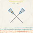 thumbnail image 4 of Inktastic Lacrosse Sticks Future Player Girls Baby Dress, 4 of 5