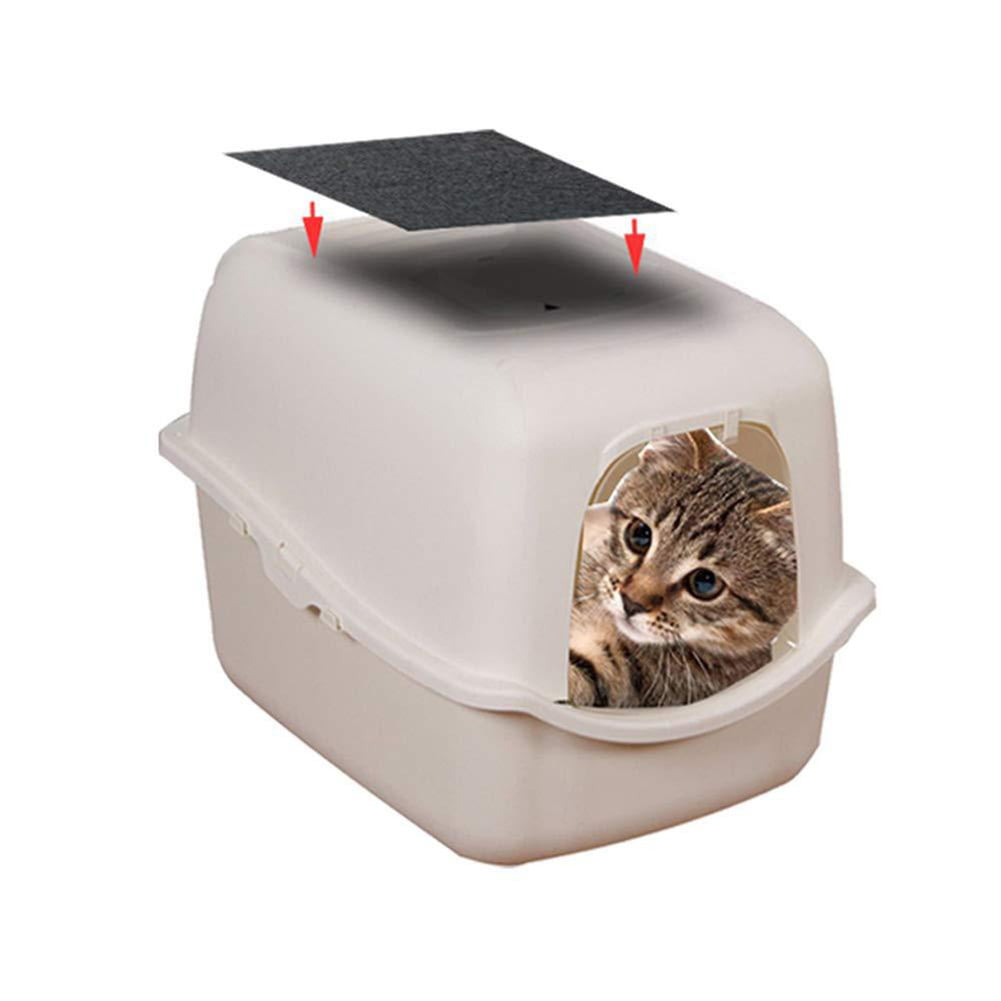 Pet Cat Litter Box Filter Activated Carbon Deodorizing Filters Carbon