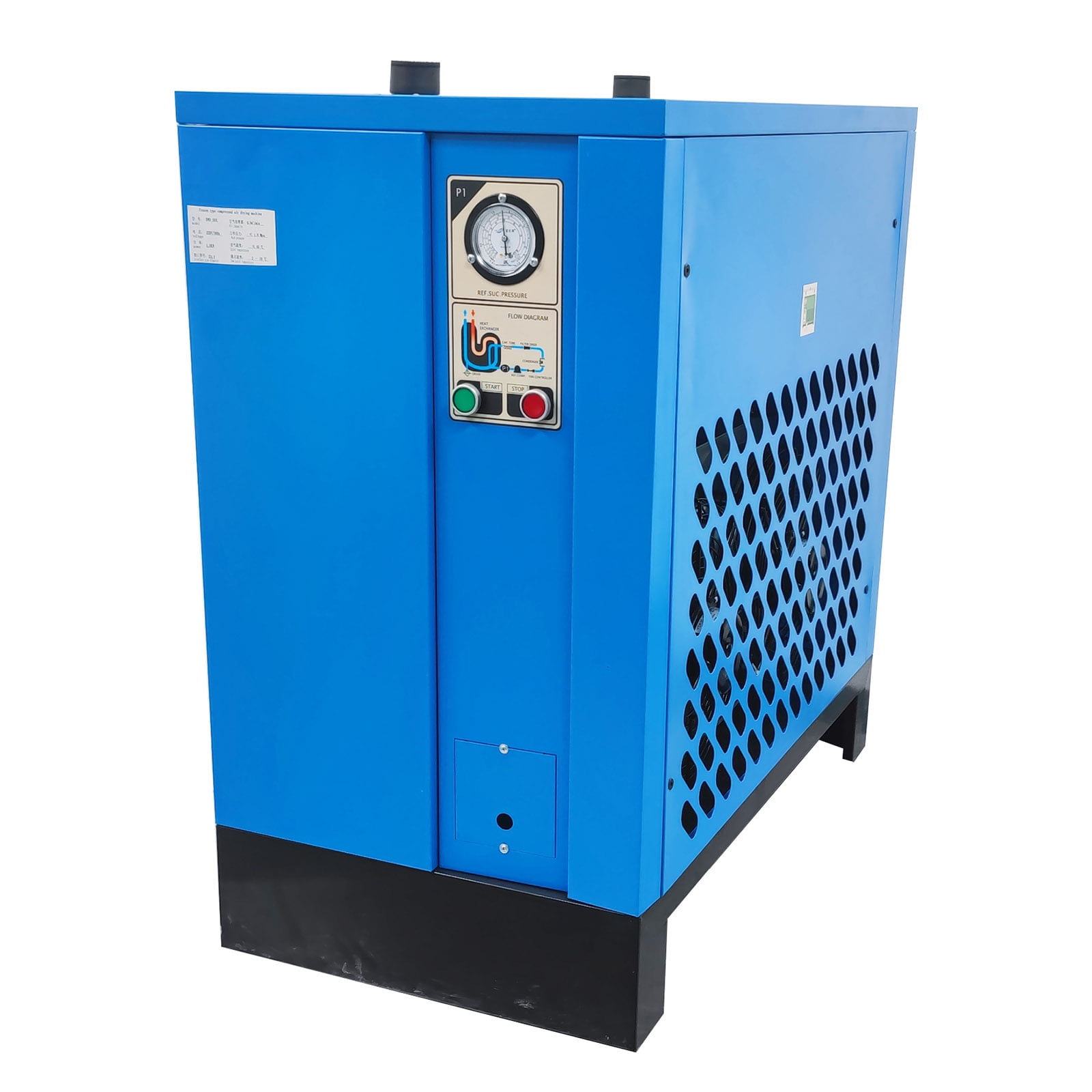 50C Refrigerating Cold Dryer Air Compressor Refrigerated Freeze Dryer 220V