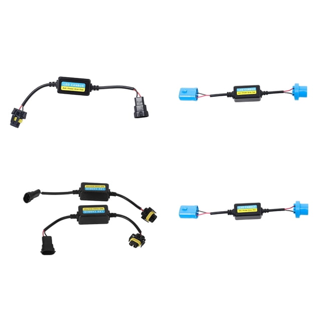 Car Foglight Decoders ABS Portable Replacement IP67 Waterproof Professional Automotive Error Detector Accessories H8 H9 H11 Interface