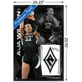 thumbnail image 3 of WNBA Las Vegas Aces - A'ja Wilson 24 Wall Poster, 22.375" x 34" Framed, 3 of 4