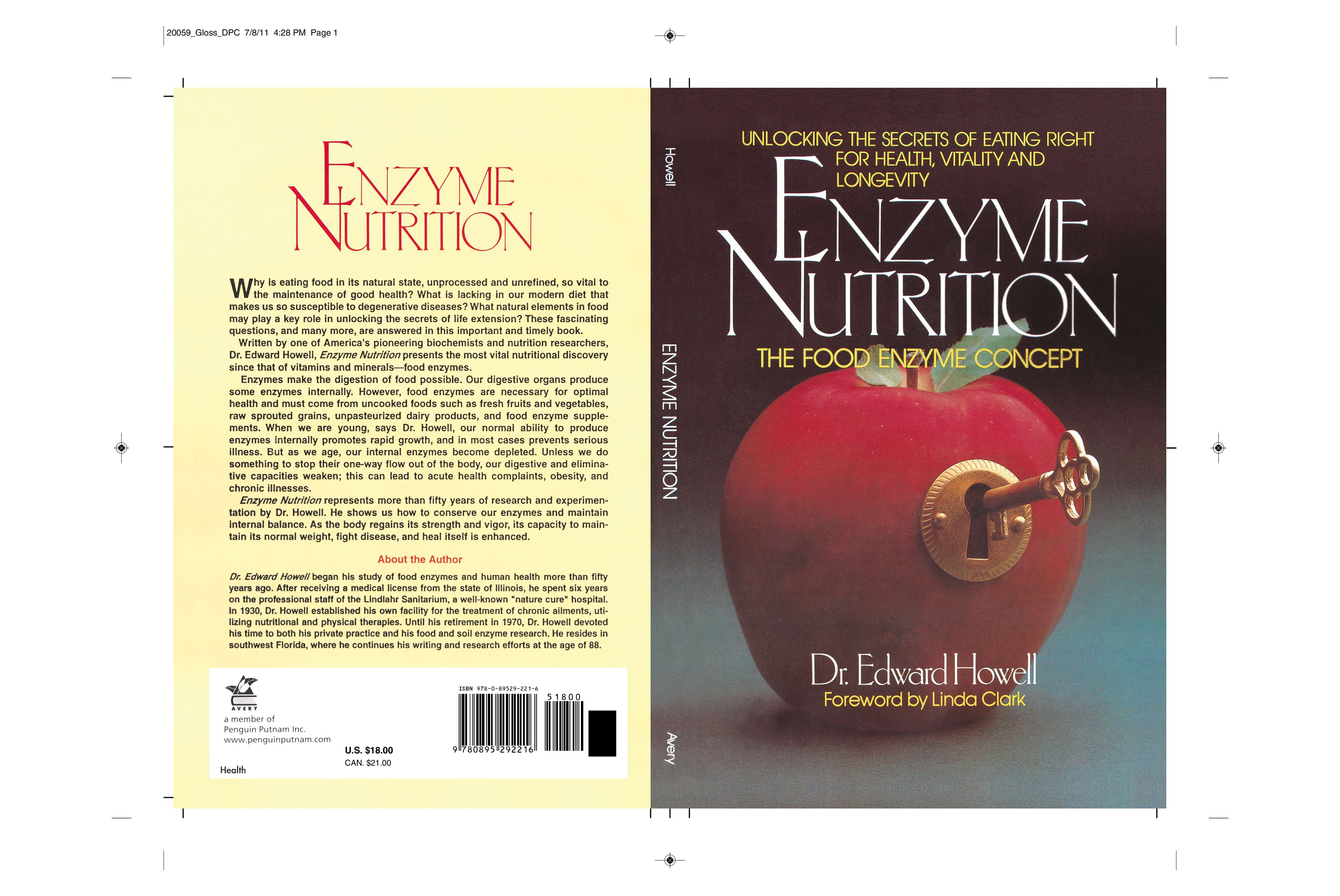 Enzyme Nutrition The Food Enzyme Concept