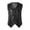 A Black, variant on YONGHS Kids Boys Girls Sparkly Sequins Vest Crop Top Hip Hop Jazz Modern Dance Jacket Waistcoat