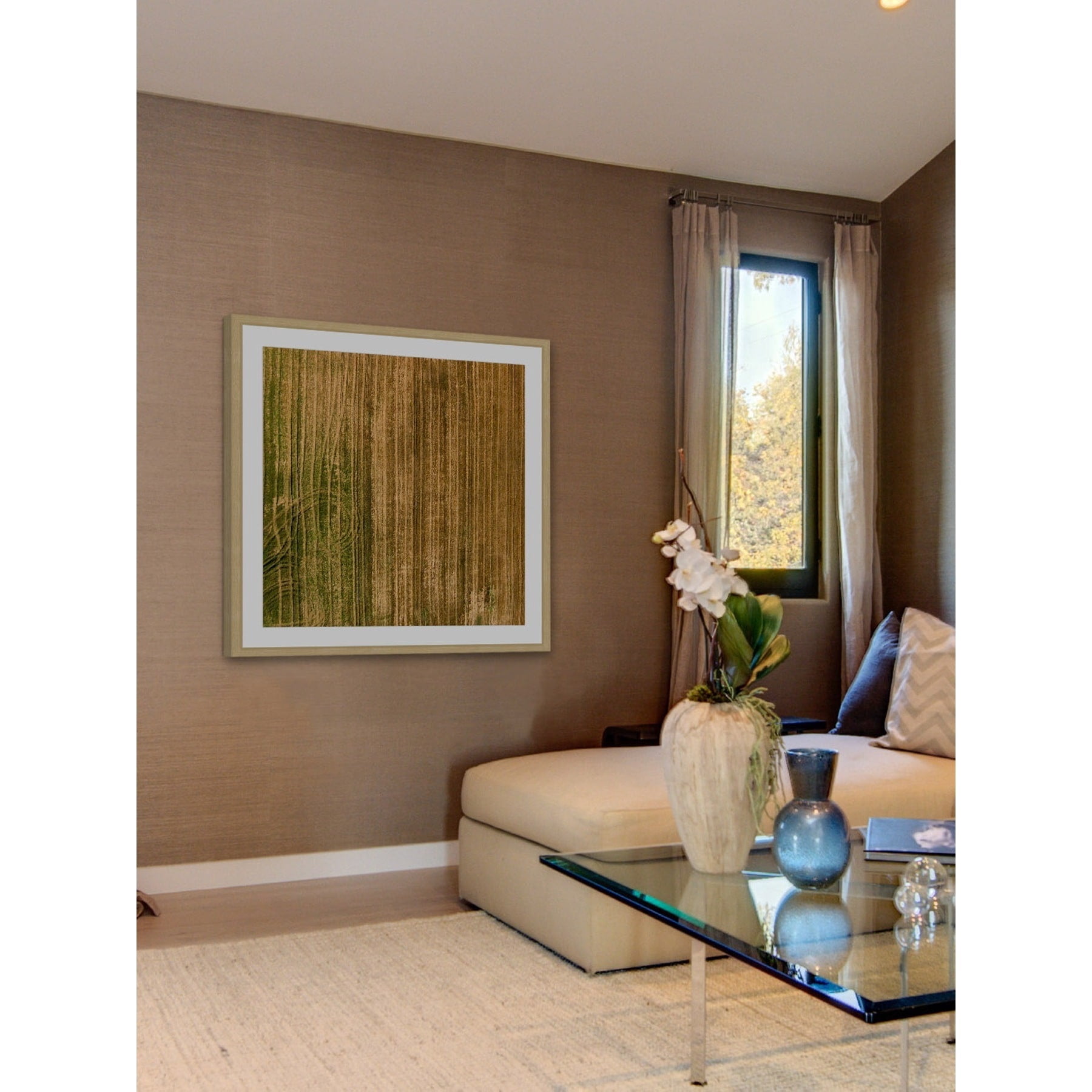 Marmont Hill "Crop Trails" by Karolis Janulis Framed Painting Print